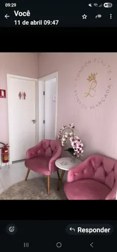 Sala em clínica de estética Anápolis 