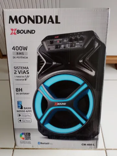 CAIXA DE SOM MONDIAL XSOUND