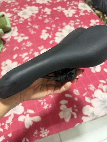  Selim bike Confortável Nova e canote com carrinho bike aro 26
