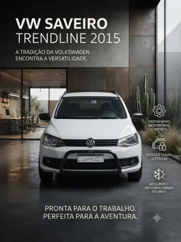 Volkswagen Saveiro Trendline 1.6 T.flex 8V 2015