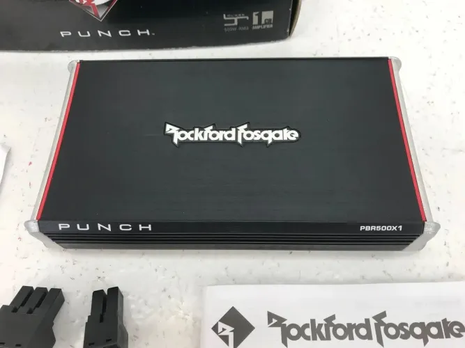 Amplificador Rockford Fosgate Pbr500x1