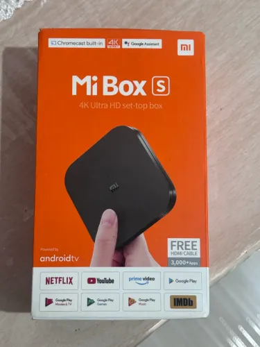 Chromecast TV Mi Box S 4k