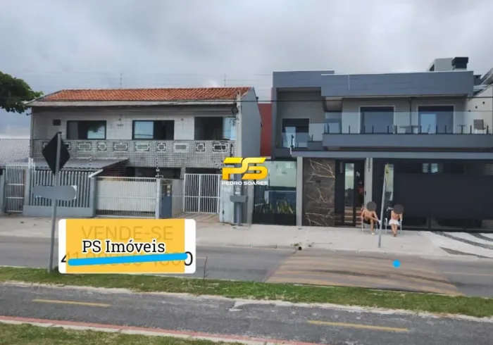 Vende-se 03 Sobrados Conjugados FRENTE MAR NO LITORAL DO PARANÁ REF: SO0001
