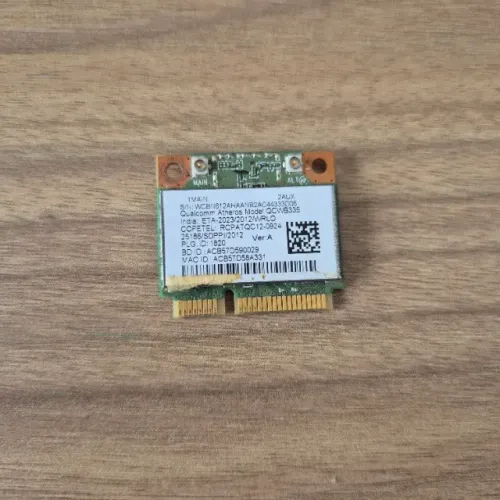 Placa Wi-fi Bluetooth Atheros Qcwb335 Dell Acer Mini Pcie