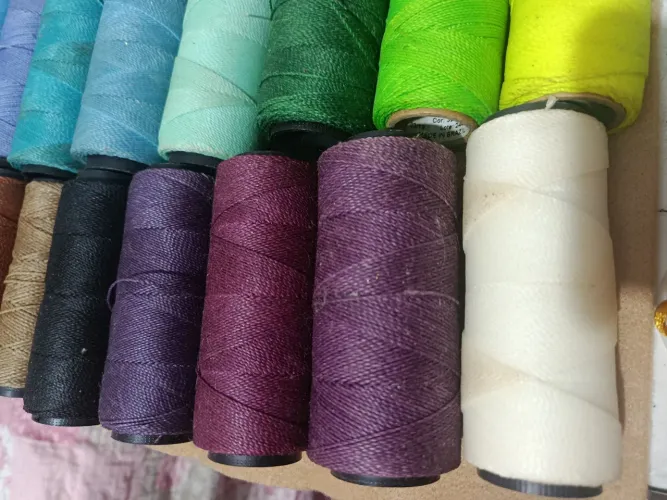 Lote Linha Encerada Setta Macrame Artesanato (23 Cones)