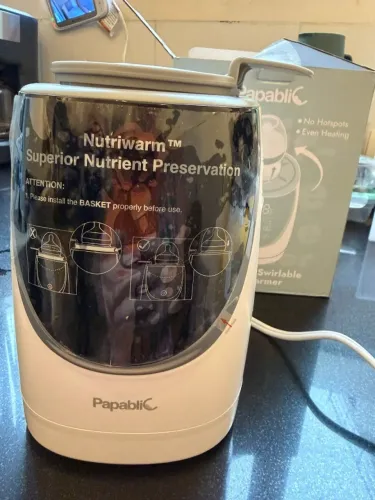 Aquecedor de Mamadeiras Giratório NutriWarm da Papablic