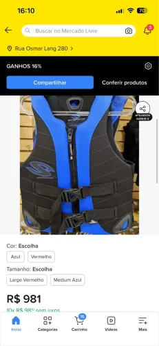 Colete Para Jet Ski Off Miami Stearns - Importado !!!! 