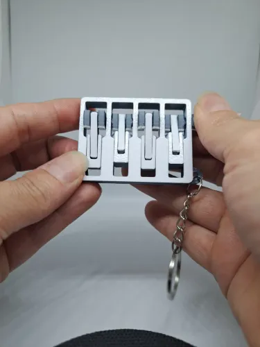 Chaveiro personalizado produzido impressão 3D