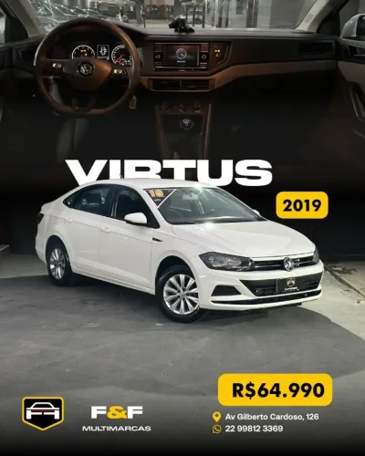 Volkswagen Virtus 1.6 MSI Flex 16V 5P Mec. 2019