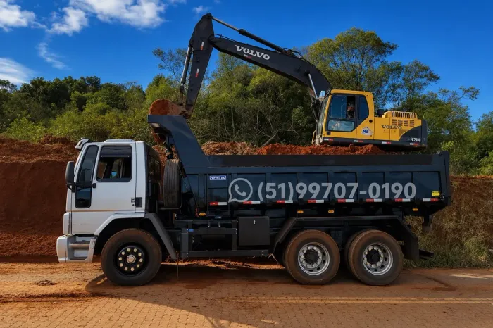 ? FORD CARGO 2421 |2004 | CAÇAMBA 10M³ NOVA SOB MEDIDA C/ NF | PRONTA PARA TRABALHAR?<br>