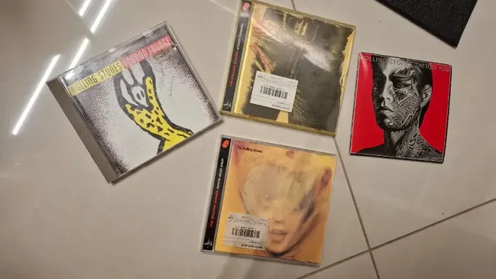 4 CD'S do Rolling Stones