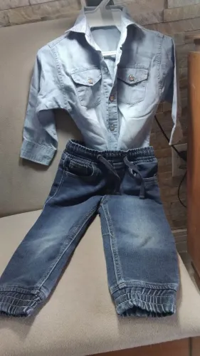 Conjunto infantil 1 a dois anos 