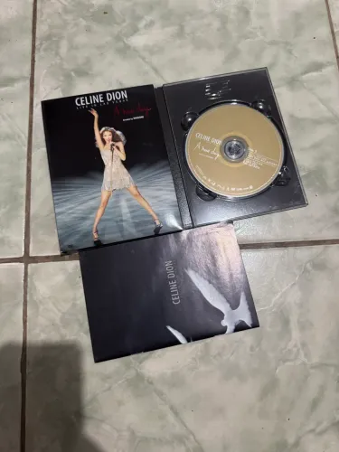 DVD duplo Celina dion live in Las Vegas original