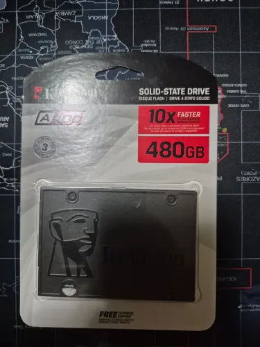 HD SSD KINGSTON 480 GB NOVO - LACRADO