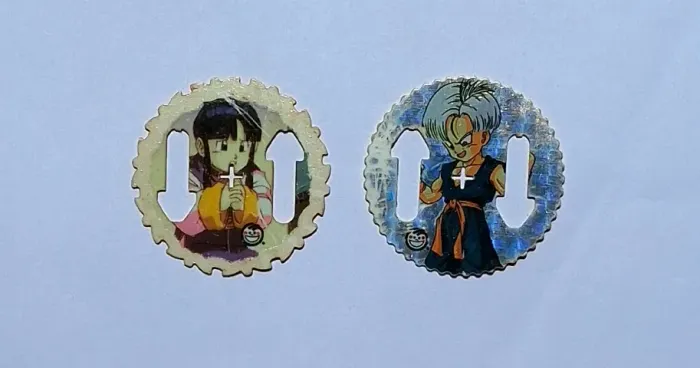 Tazos Spiner DragonBall Evolution Elma Chips