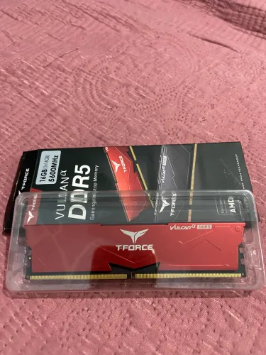Memoria Team Group T-Force Vulcan A, 16GB (1x16GB), DDR5, 5600MHz, CL40