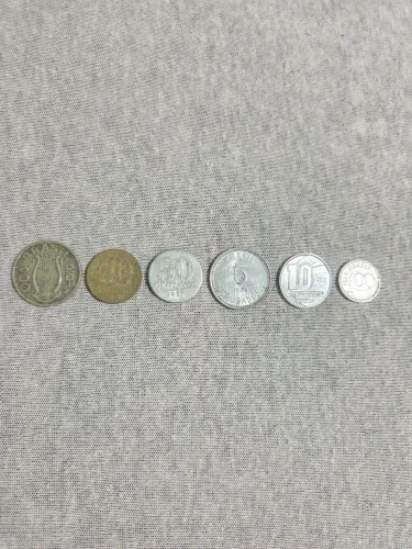 Lote 6 Moedas Antigas Brasileiras - 1936 a 1993 | Colecionador