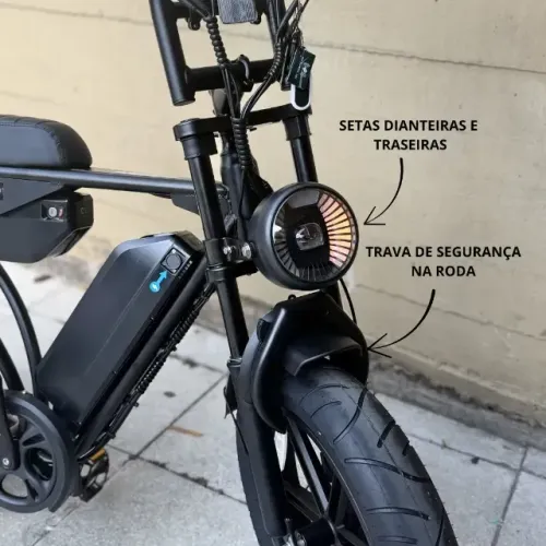 Bicicleta Eletrica V29 Pro 1000w 2 Baterias 120km Autonomia (COMPRA FEITA PELO SITE )