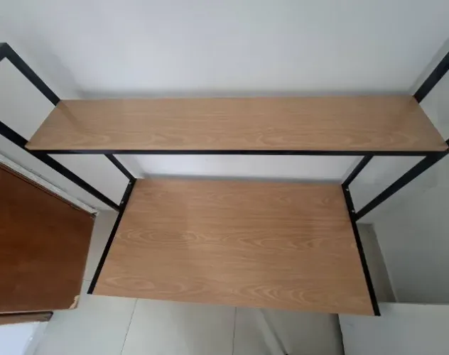 Mesa industrial nova 1,20m x 1,35m, estrutura metálica. Boa Viagem, Recife. R$ 1.500.