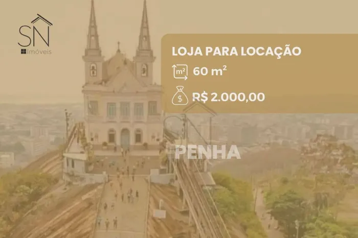 Loja para alugar, 60 m² por R$ 2.054,43/mês - Penha Circular - Rio de Janeiro/RJ