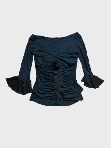 Blusa fairy gótica y2k