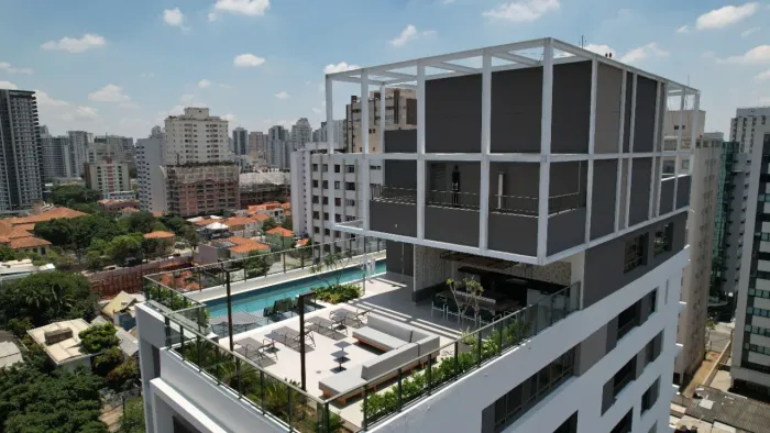 Studio novo para locação em São Paulo-SP, Vila Clementino: 1 quarto, 1 banheiro, 25,00 m² 