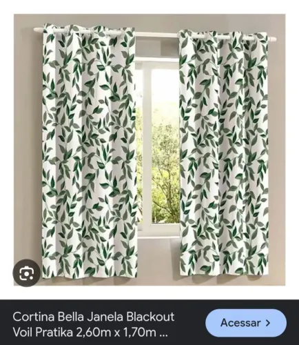 Cortina para janelao