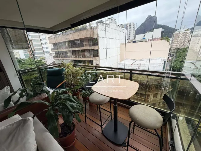 Cobertura com 1 dormitório para alugar, 90 m² por R$ 20.558/mês - Leblon - Rio de Janeiro/