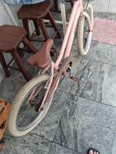 Bicicleta aro 20 com rodinhas