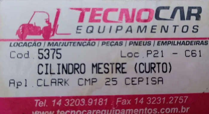 Freio para Empilhadeira Original e Nova 