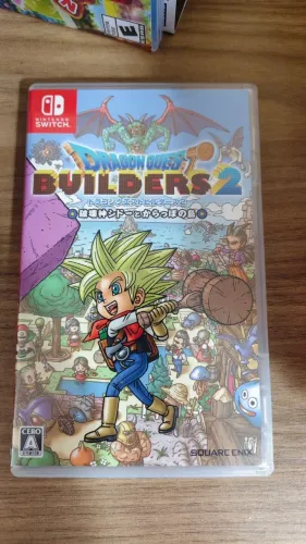 Jogo Nintendo switch 2 Dragon Quest Builders 2 midia fisica fisico