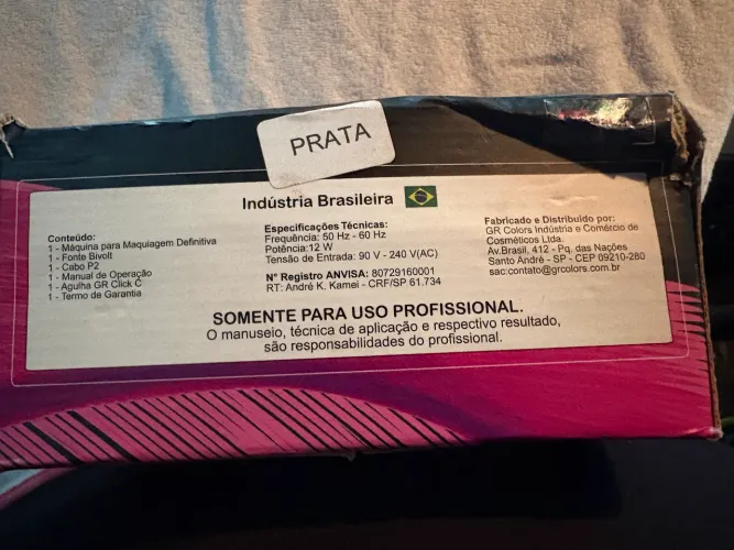 Máquina de micropigmentação