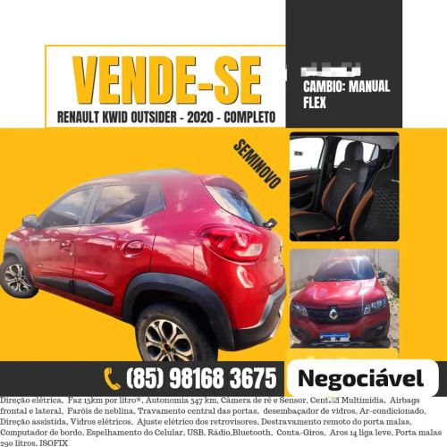 Imagem de Renault Kwid Outsider 1.0 Flex 12V 5P Mec. 2020