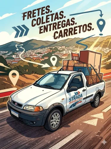 Precisou de fretes, carretos, entregas, coletas, viagens, e só chamar!