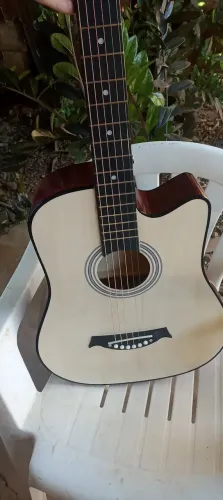 Violão Eletroacústico com Bateria Cheia (Entrego)