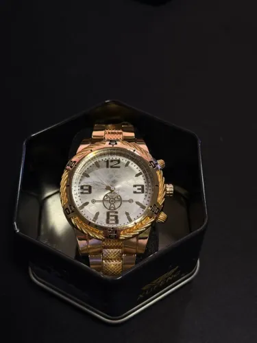 Relógios Masculino Pulseira Em Aço Luxo Analógico Elegante Social