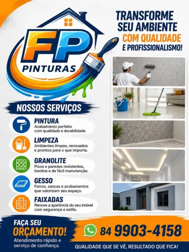 Serviços de pintura em geral
