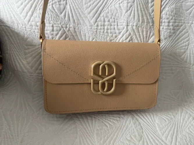Bolsa Schütz tiracolo penny bege Original