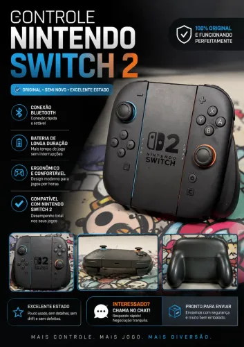 Controle Nintendo Switch 2 Original