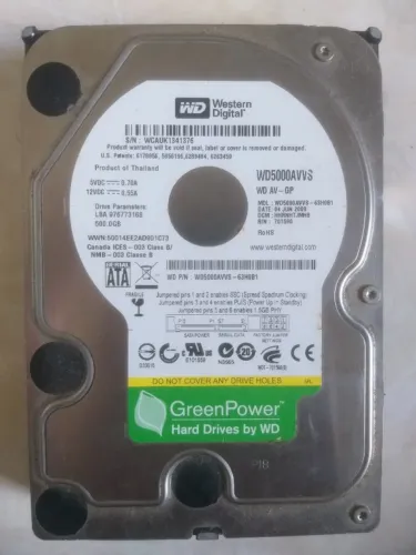 HD 500gb Western Digital Green (Entrega Grátis-Produto OEM)