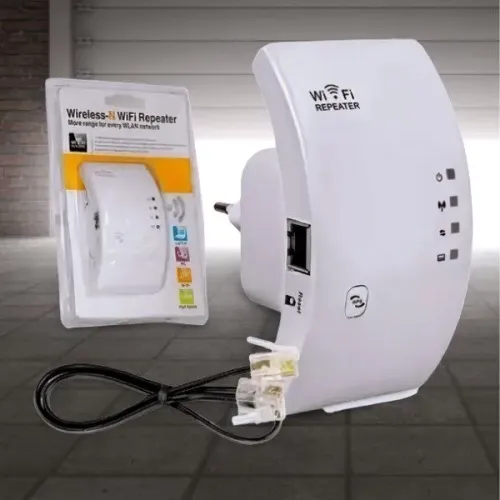 Repetidor de sinal wi-fi 300m bivolt para melhorar sua conexão Novo