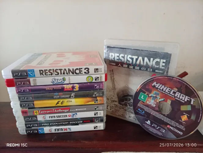 Lote de jogos ps3