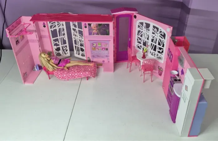 Casa da Barbie My House Mattel (2008) Colecionador - Com Caixa Original e Boneca Inclusas