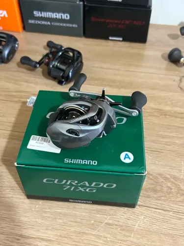 Shimano Curado 71 XG Manivela Esquerda Usada