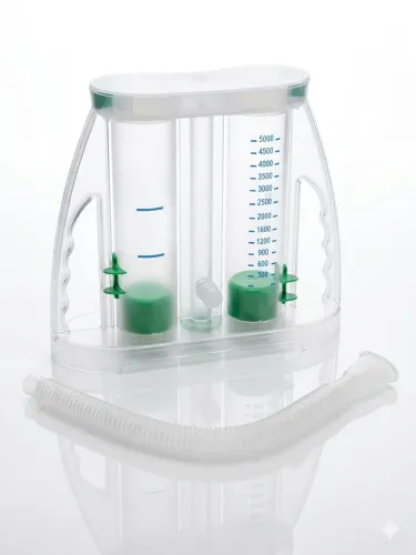 Exercitador Respiratório Respiron - Incentivador 5000ml Novo