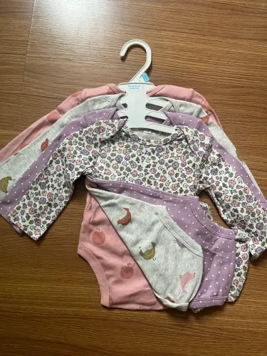 carters: kit body menina 6 meses novo