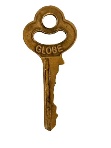 Chave de cadeado globe antiga