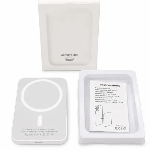 Carregador Portátil Magnético MagSafe para iPhone