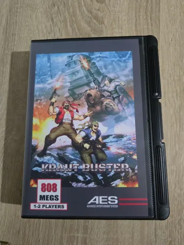Kraut Buster original americano completo para Neo Geo Aes