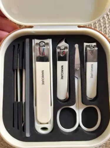Conjunto De Cortadores De Unhas 8 Peças